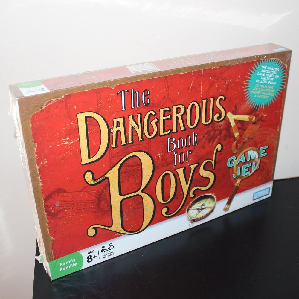 3/$77❤️new sealed The Dangerous Book For Boys Board Game Bilingual French